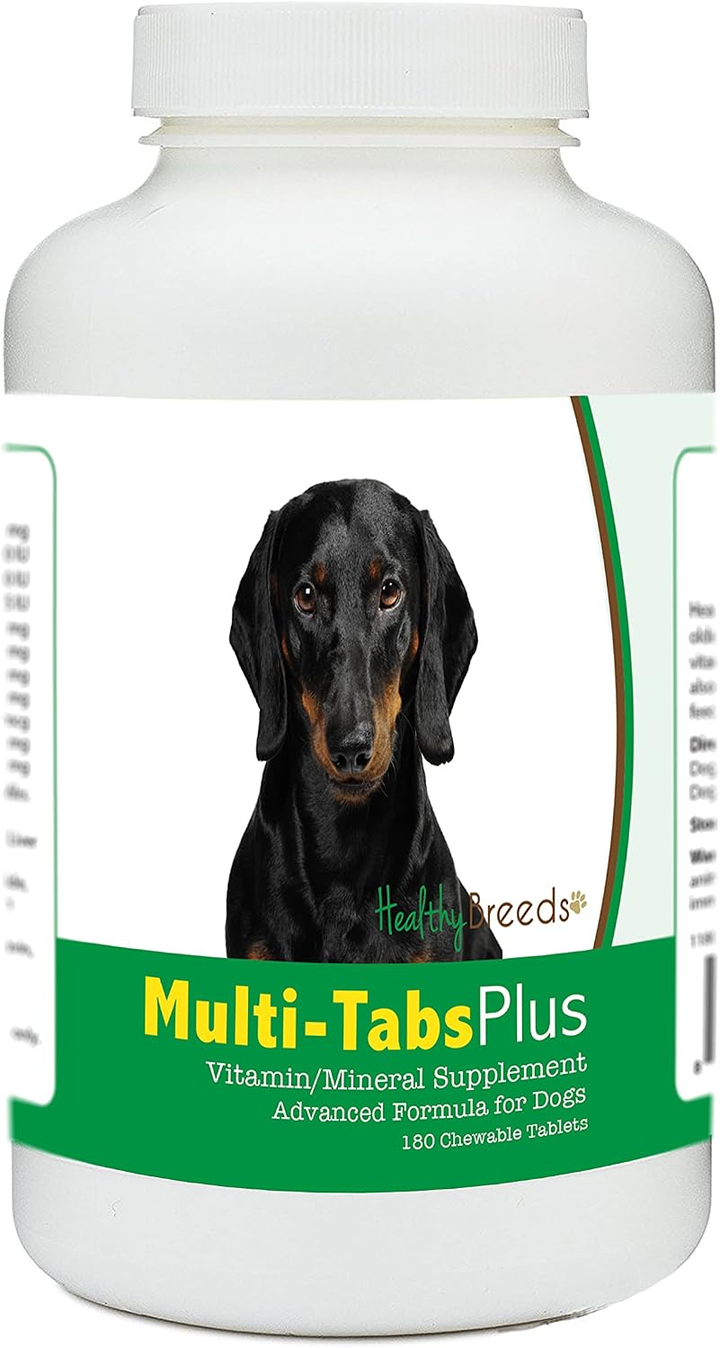 Healthy Breeds Dachshund Multi-Tabs Plus Masticable 180 Comprimidos