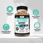 Kaya Naturals - Suplemento de Estrés Natural con Pasiflora y Magnesio - 60 Cápsulas