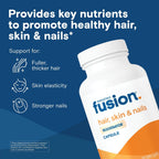 Bariatric Fusion ONE Per Day Rejuvenator - Vitaminas para Cabello, Piel y Uñas con Biotina, 120 Cápsulas