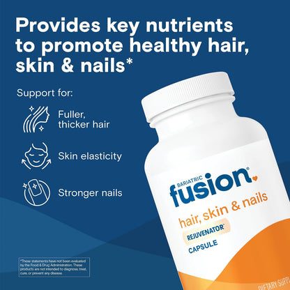 Bariatric Fusion ONE Per Day Rejuvenator - Vitaminas para Cabello, Piel y Uñas con Biotina, 120 Cápsulas – Image 2