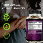 Crave – Potenciador del Deseo Femenino con Maca y Ashwagandha – 60 Cápsulas Veganas