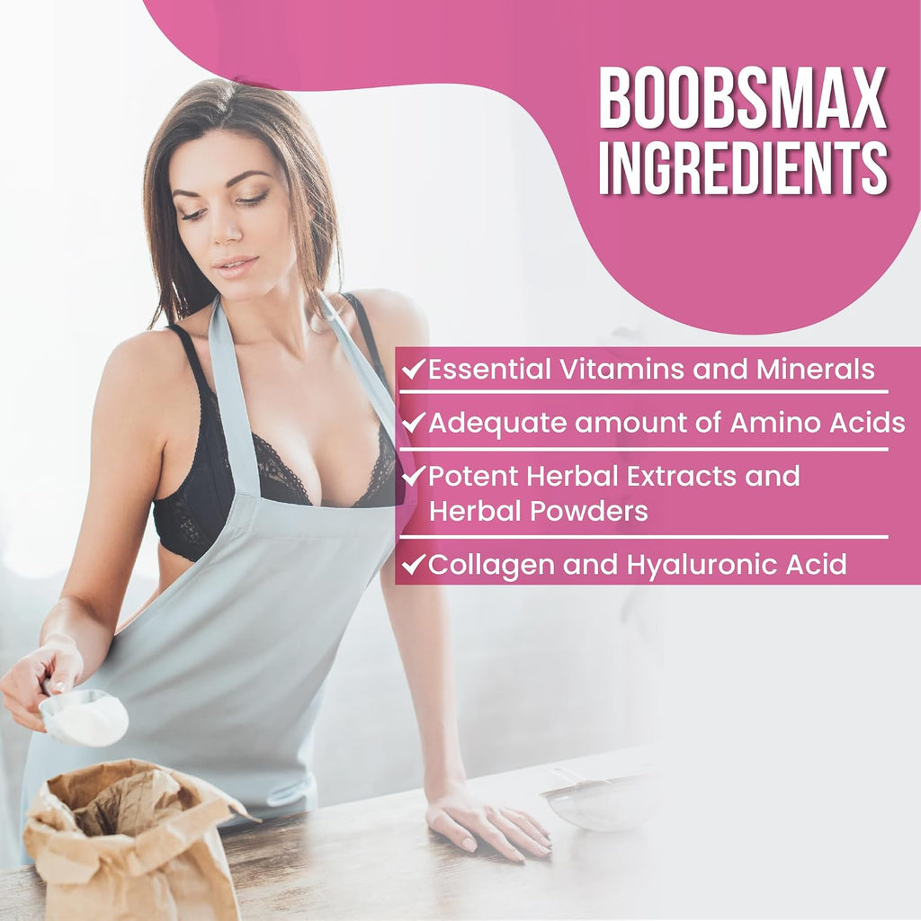 BOOBSMAX Natural Bust Enhancement – 30 Comprimidos