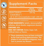 Calostro 40% IgG (240 Cápsulas) - The Vitamin Shoppe