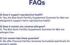 Blue Stork Gominolas de Fertilidad para Hombres - 90 unidades