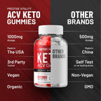Crave Keto ACV Gummies - 300 Gummies (5 Pack)