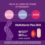 21st Century Prenatal con DHA, 120 Comprimidos y Cápsulas Blandas