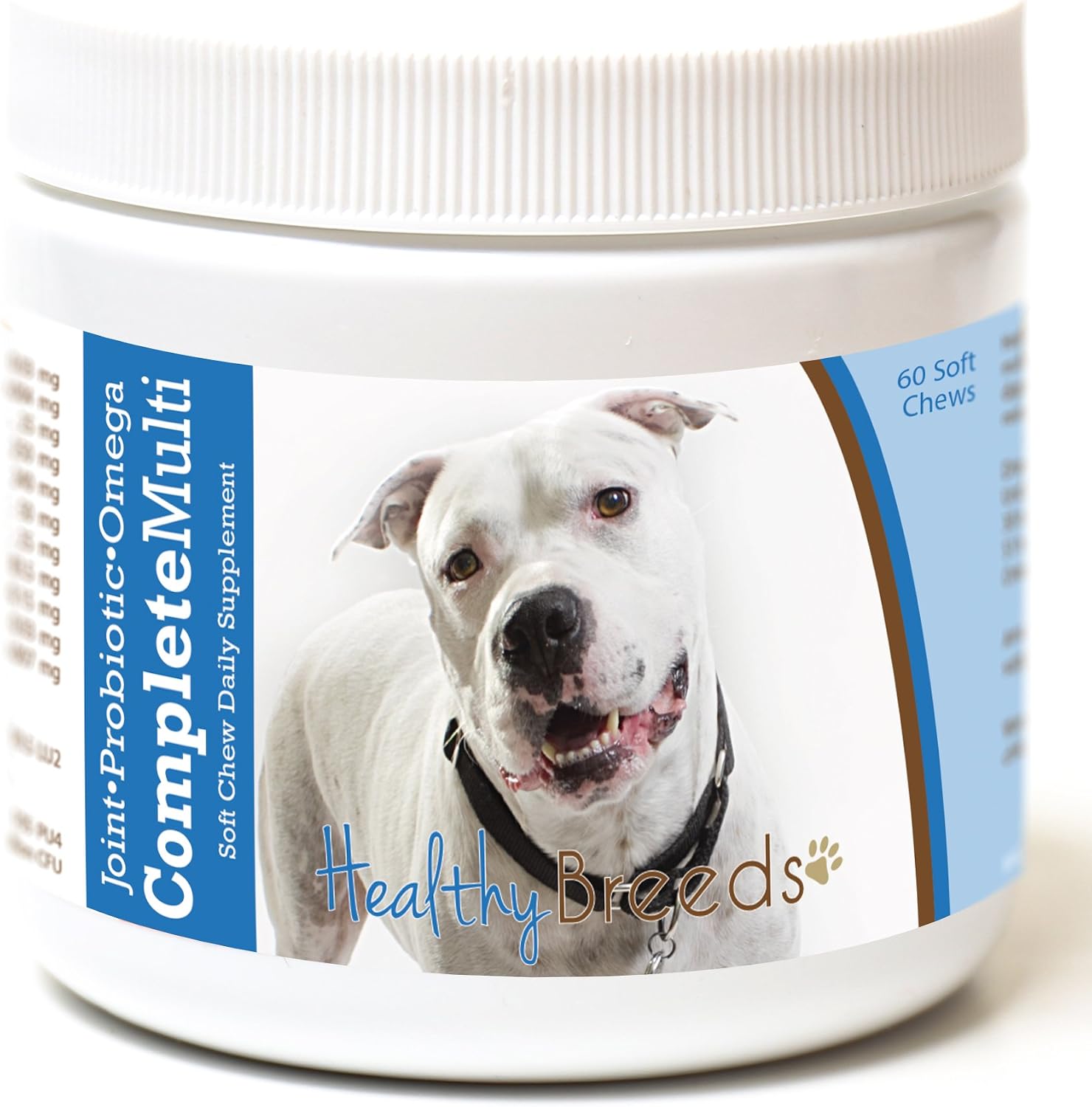 Healthy Breeds Pit Bull All in One Multivitamin Soft Chew 60 Masticables
