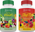 Justified Laboratories Superfoods Set - Vital Fruits (90 Cápsulas) + Vital Veggies (90 Cápsulas)
