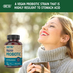Deva Vegan Probiotic with FOS Prebiotics - 90 Capsules