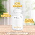 Supersmart - 5-Loxin 200mg al Día (Patented) - AKBA Suplemento - Extracto de Boswellia Serrata | No GMO y Sin Gluten - 90 Cápsulas Vegetales