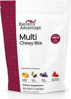 Bariatric Advantage Multi Chewy Bite - Multivitamínico masticable sabor naranja tropical (60 unidades)