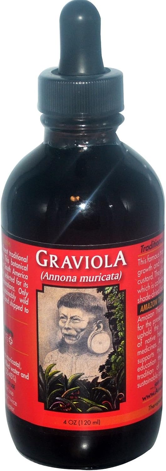 Organic Graviola Liquid Extract - 4 fl oz