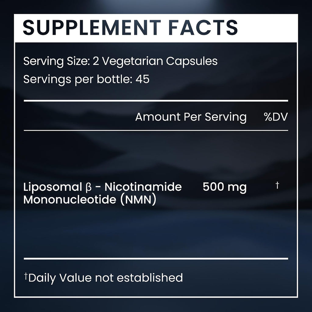 Renue By Science NMN Liposomal 500mg – 90 Cápsulas