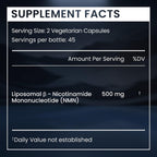 Renue By Science NMN Liposomal 500mg – 90 Cápsulas