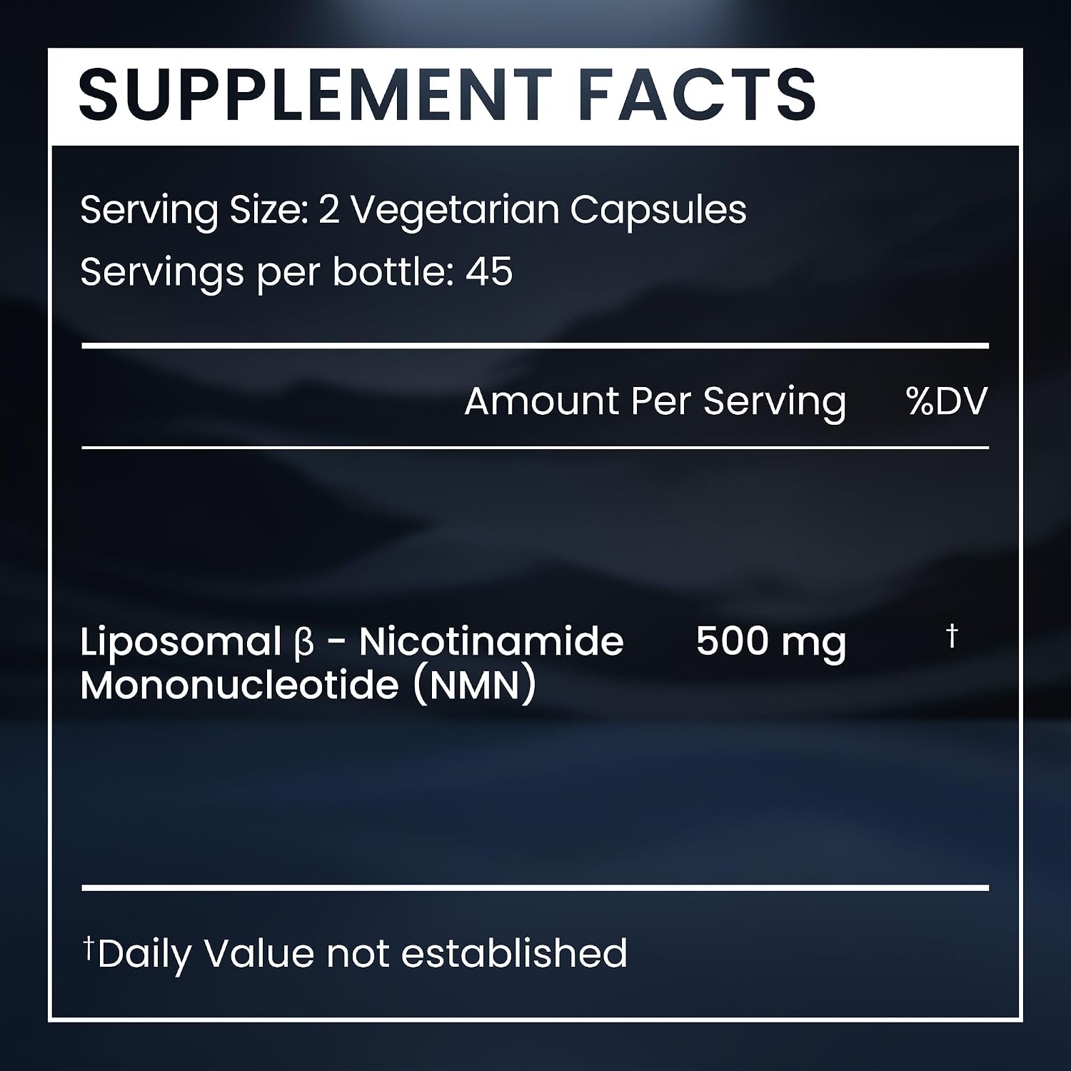 Renue By Science NMN Liposomal 500mg – 90 Cápsulas