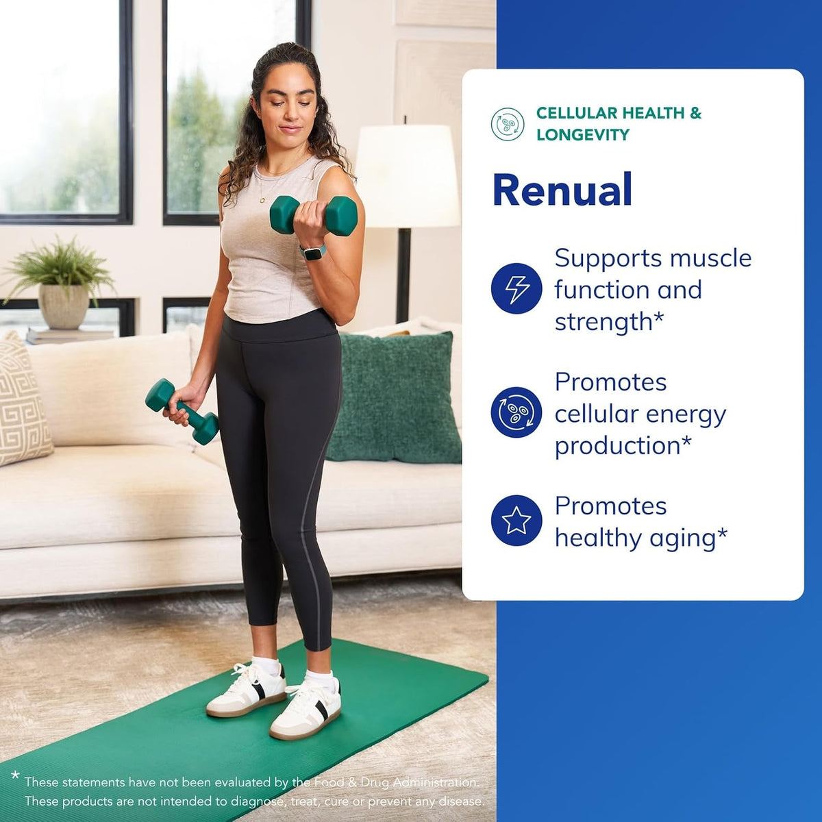 Pure Encapsulations Renual | Urolithin A | Apoyo a la Función Muscular y Salud Mitocondrial | 60 Cápsulas – Image 3