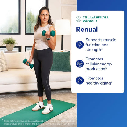 Pure Encapsulations Renual | Urolithin A | Apoyo a la Función Muscular y Salud Mitocondrial | 60 Cápsulas – Image 3