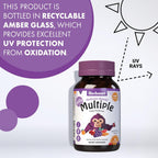 Bluebonnet Nutrition Rainforest Animalz - Multivitamínico infantil masticable con base de alimentos integrales - 180 comprimidos masticables - Sabor variado (cereza, uva, naranja)