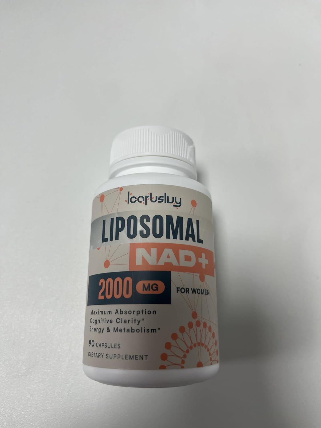 IcarusIvy NAD+ Liposómico para Mujeres 2000mg - Alternativa NMN - 90 Cápsulas
