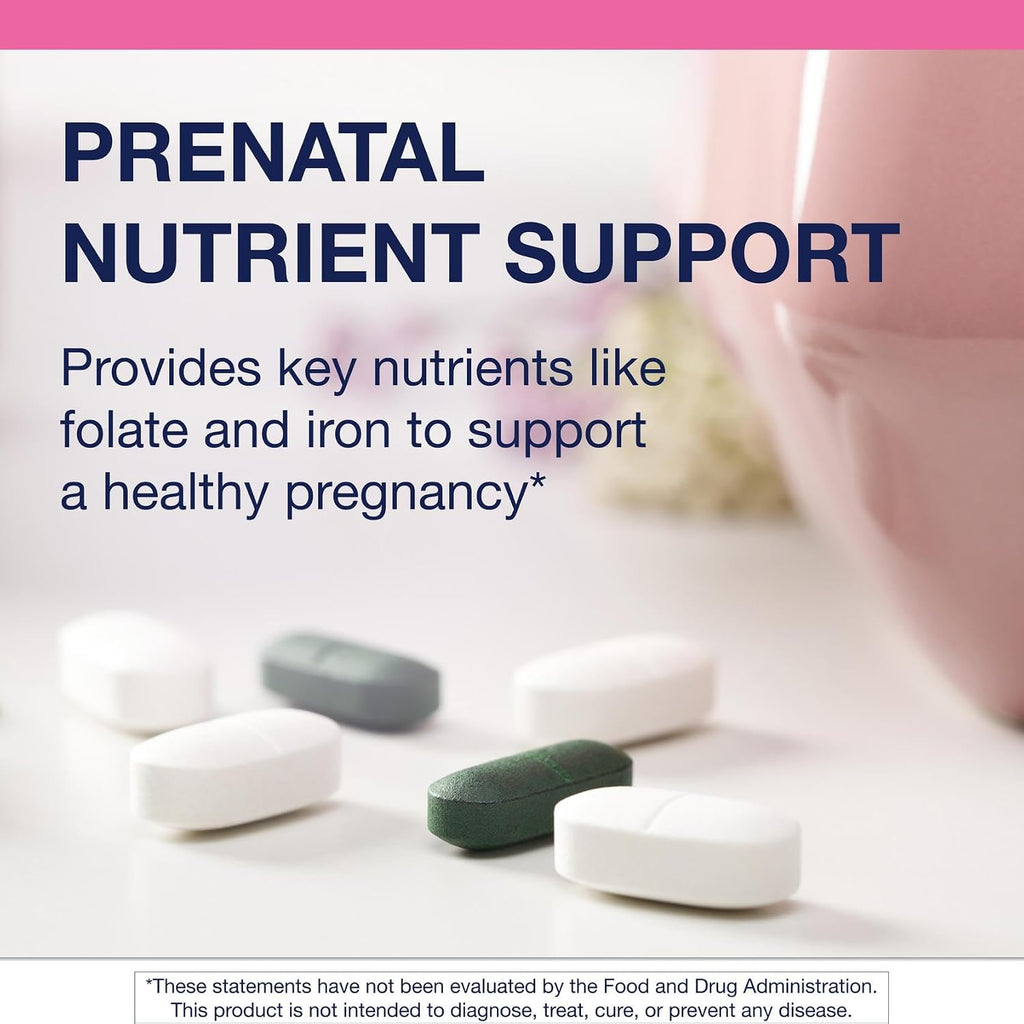 Metagenics Fem Prenatal - Vitaminas y Minerales Prenatales con Folato, Colina, Hierro y Biotina - 30 Sobres