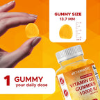 Vitamatic Vitamina D3 10000 IU Gomitas Sin Azúcar - 120 Unidades