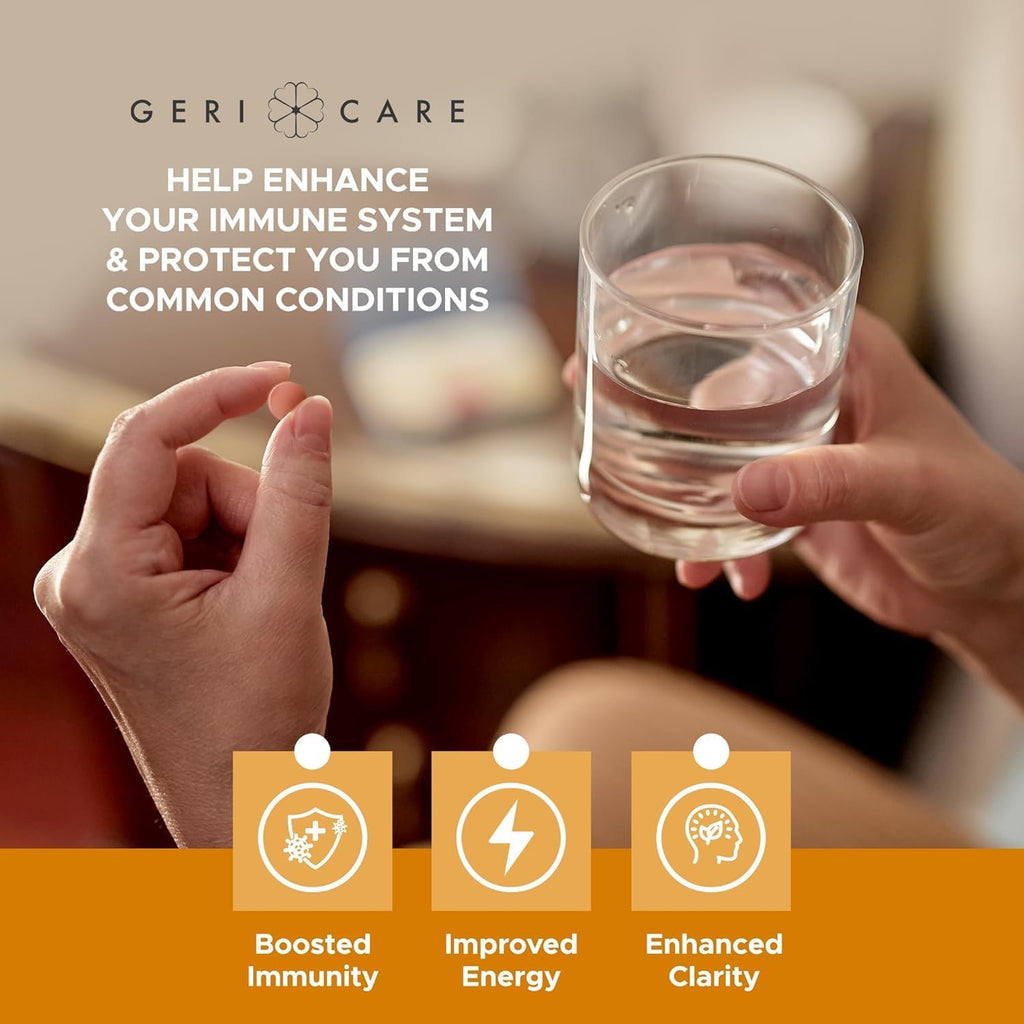 GeriCare Multivitamínico Diario con Minerales para Hombres y Mujeres (1000 Comprimidos)