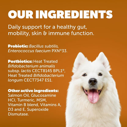 Protexin Daily Care Gut+ Wellness - 60 masticables sabor pato y zanahoria para perros – Image 8