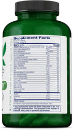 Vitanica Vegan Symmetry, Multivitamínico Vegano para Mujeres, Sin Hierro, Sin Gluten, 120 Cápsulas