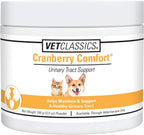 Vet Classics Cranberry Comfort – Suplemento Urinario para Perros y Gatos, 99 g (3.5 oz) en polvo
