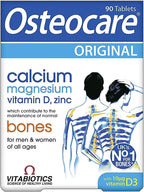 Vitabiotics Osteocare Calcio 800mg con Vitamina D3, Magnesio y Zinc - Suplemento Multivitamínico para la Salud Ósea e Inmunidad - 90 Comprimidos