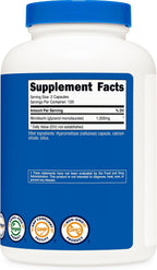 Nutricost Monolaurina 1000 mg (120 Porciones, 240 Cápsulas) - Sin Gluten, No OGM, Vegano