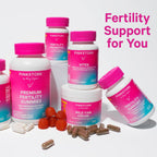 Pink Stork Probióticos de Fertilidad para Mujeres con Ashwagandha – 30 Cápsulas