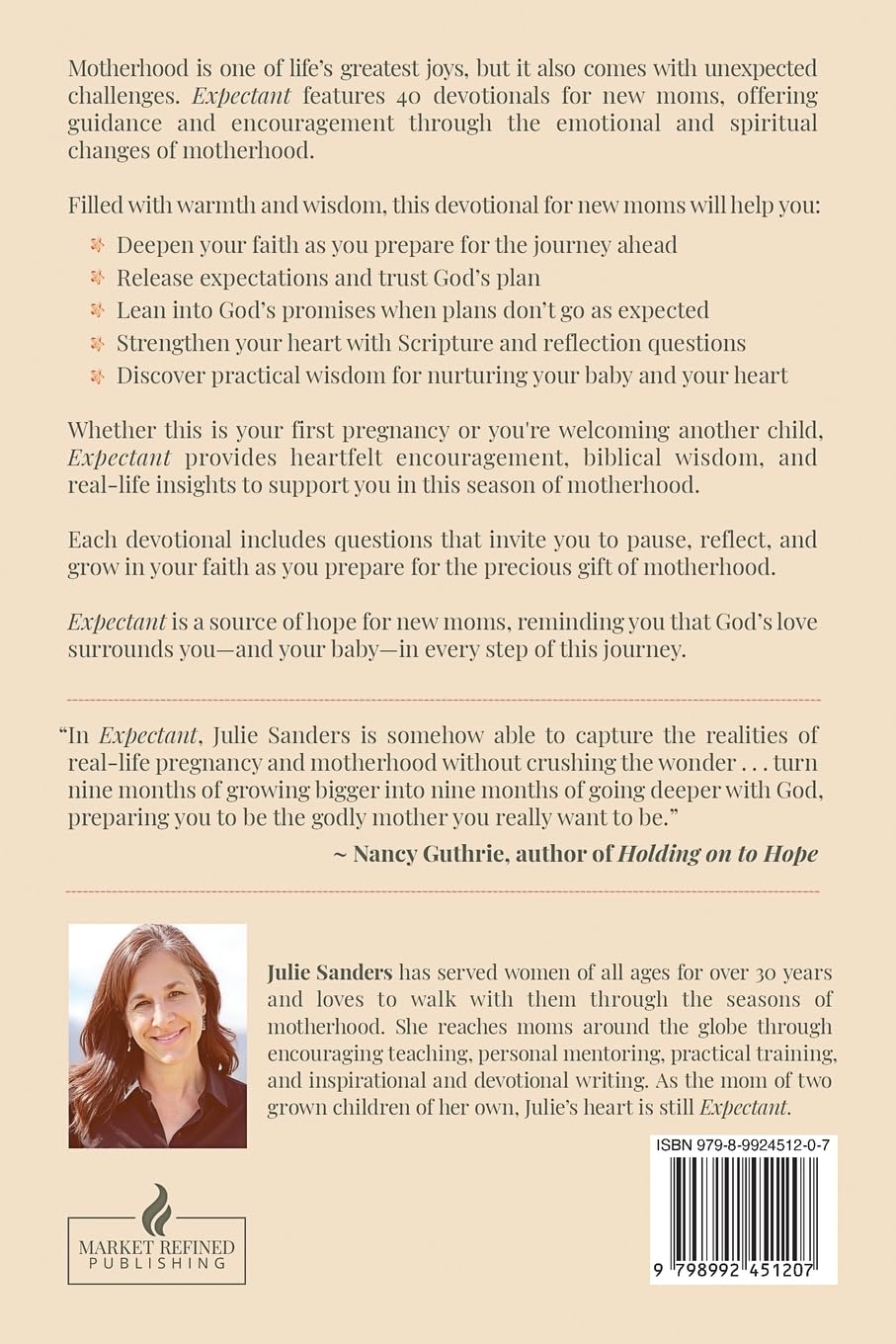 Expectant: A New Mom's Devotional - Faith, Encouragement, and Grace for New and Expectant Mothers