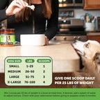 Pet Honesty Probióticos en polvo para perros con enzimas digestivas y calabaza - 90 dosis