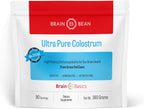 Brain Basics Colostro Ultra Puro, 4000mg por Dosis, 360g (90 Servicios)
