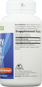 Nature's Way Extracto de Cereza Dulce - 180 Cápsulas - 1000 mg por dosis