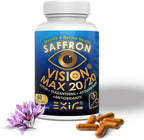 Vision Max 20/20 Suplemento Ocular – Apoyo a la Salud Visual y Confort, 60 Cápsulas