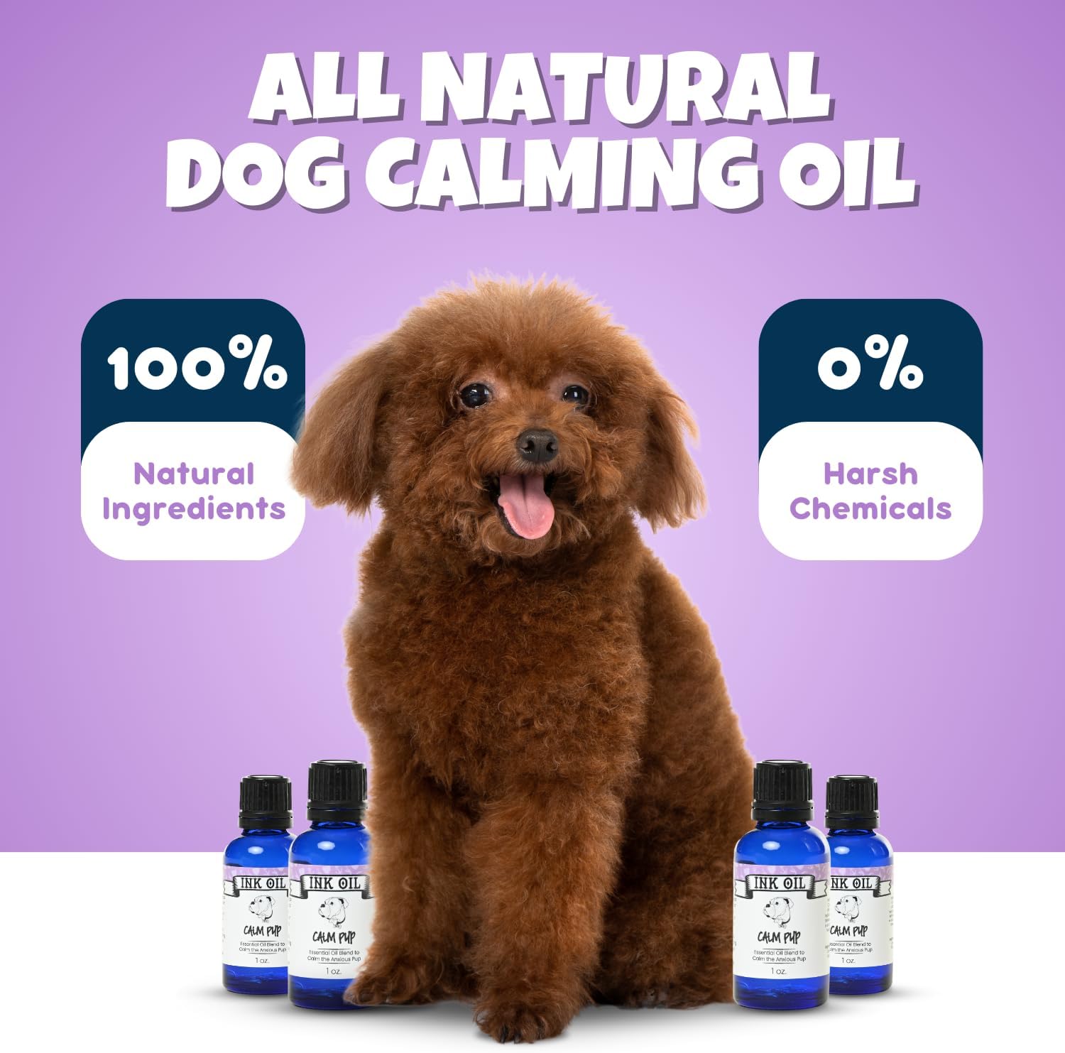 Ink Oil Pup Oils – Calmante para perros en gotas