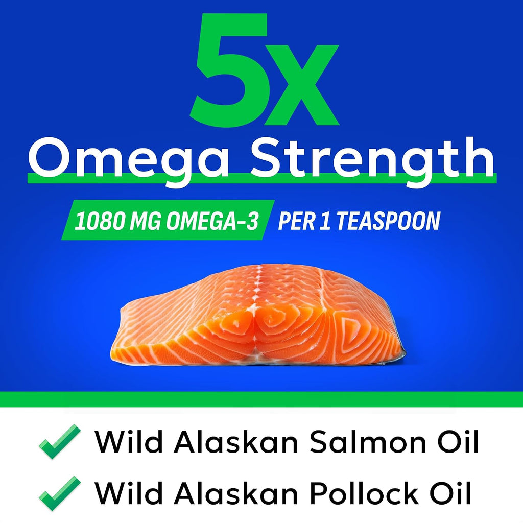 Bark&Spark Aceite de Pescado para Perros - Omega 3 Natural - Apoyo para Piel y Pelaje - Suplemento Líquido para Mascotas - 946 ml (Salmon)