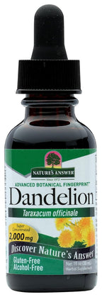 Nature's Answer Extracto de Raíz de Diente de León Sin Alcohol, 29.6 ml