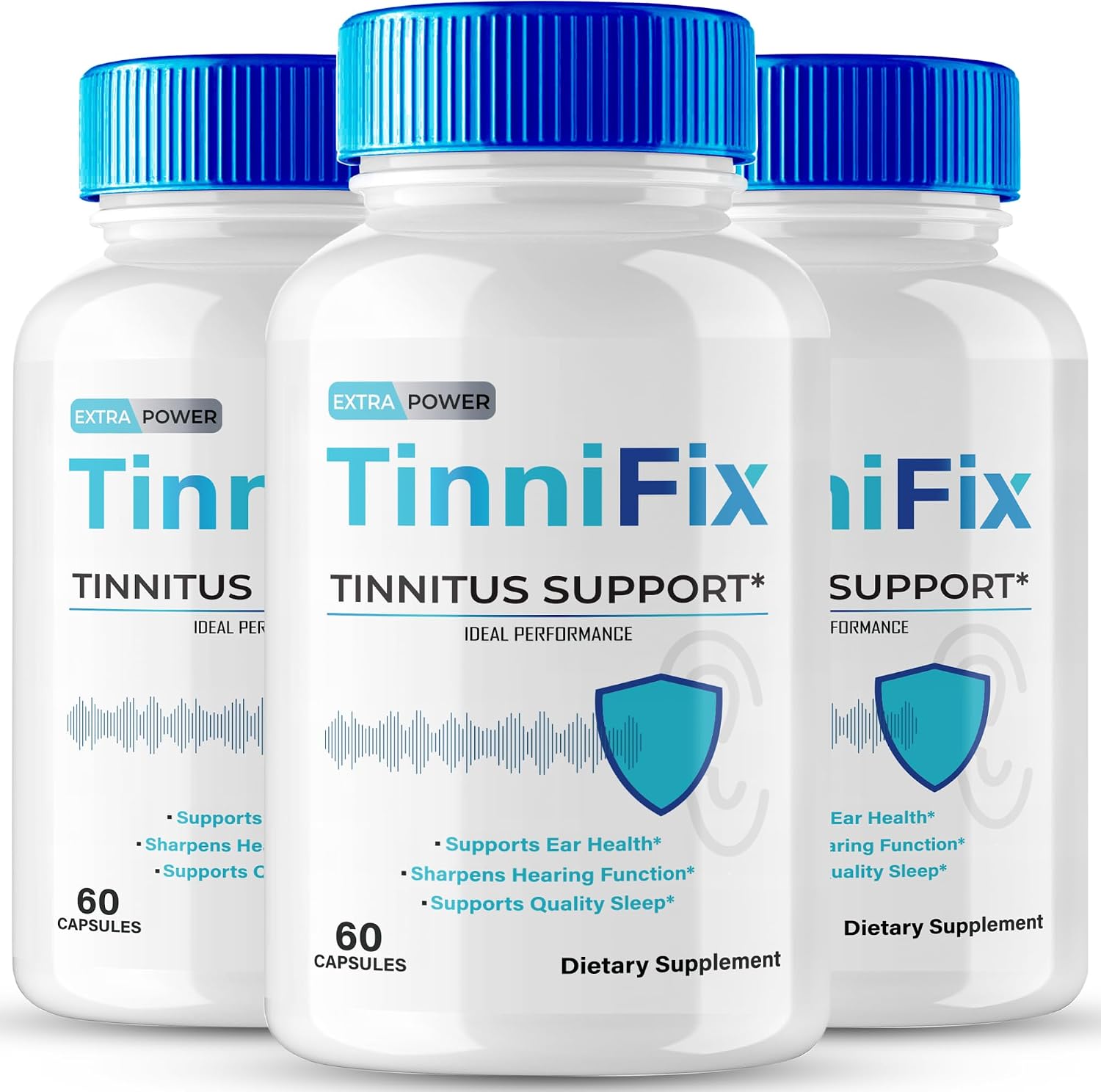 Tinnifix Cápsulas para el Alivio del Acúfenos – Suplemento Auditivo Natural (Pack de 3)