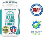 Multivitamínico Bariátrico con Hierro - Cápsulas Líquidas de Rápida Absorción - 60 Cápsulas