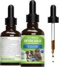 Pet Wellbeing Detox Gold for Dogs - Gentle Detox Herbal Supplement with Nettle, Blessed Thistle, and Burdock - 59 ml