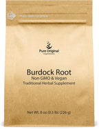 PURE ORIGINAL INGREDIENTS Extracto de Raíz de Bardana (8 oz) - Verificado en Laboratorio, No-GMO