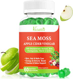 Gominolas de Vinagre de Manzana con Musgo de Mar, Vitamina C y Zinc | Vazatisi | 60 Gominolas