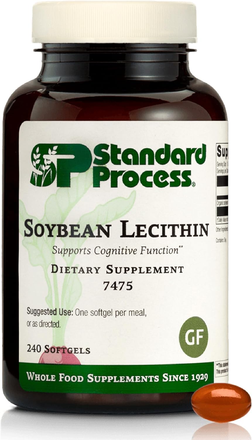 Standard Process Lecitina de Soja - 240 Cápsulas Blandas