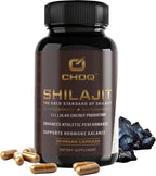 CHOQ Shilajit - Cápsulas Veganas 500 mg - Ácido Fúlvico >50%