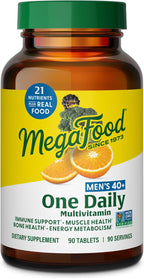 MegaFood Multivitamínico para Hombres 40+ - 1 al Día - 90 Comprimidos