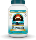 Source Naturals Wellness Formula - Complejo de Vitaminas y Hierbas para la Defensa Inmunológica - 120 Cápsulas