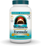 Source Naturals Wellness Formula - Complejo de Vitaminas y Hierbas para la Defensa Inmunológica - 120 Cápsulas